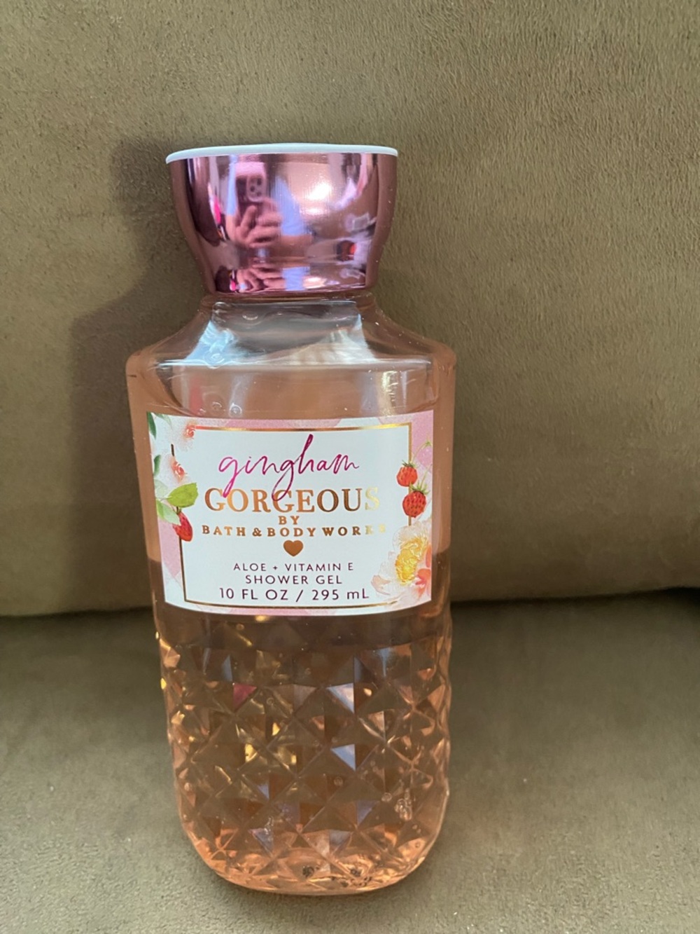 Bath & Body Works Gingham Gorgeous Shower Gel - Rose Pink